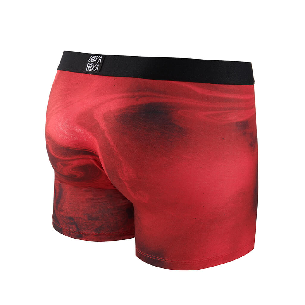 The Bocka Bocka Diavolo Supernova mens designer boxer briefs - Mannequin photo – Back