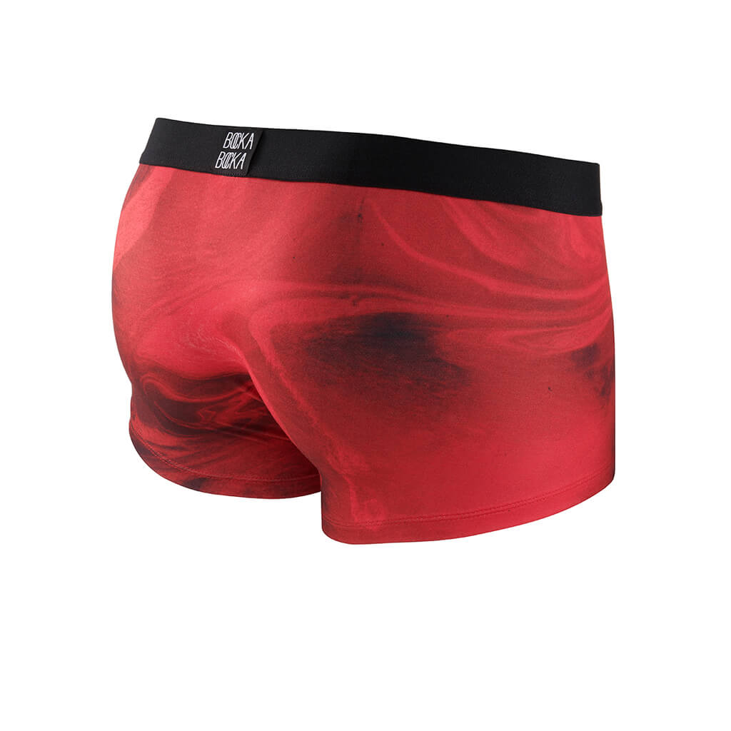 The Bocka Bocka Diavolo Supernova mens designer trunks - Mannequin photo – Back