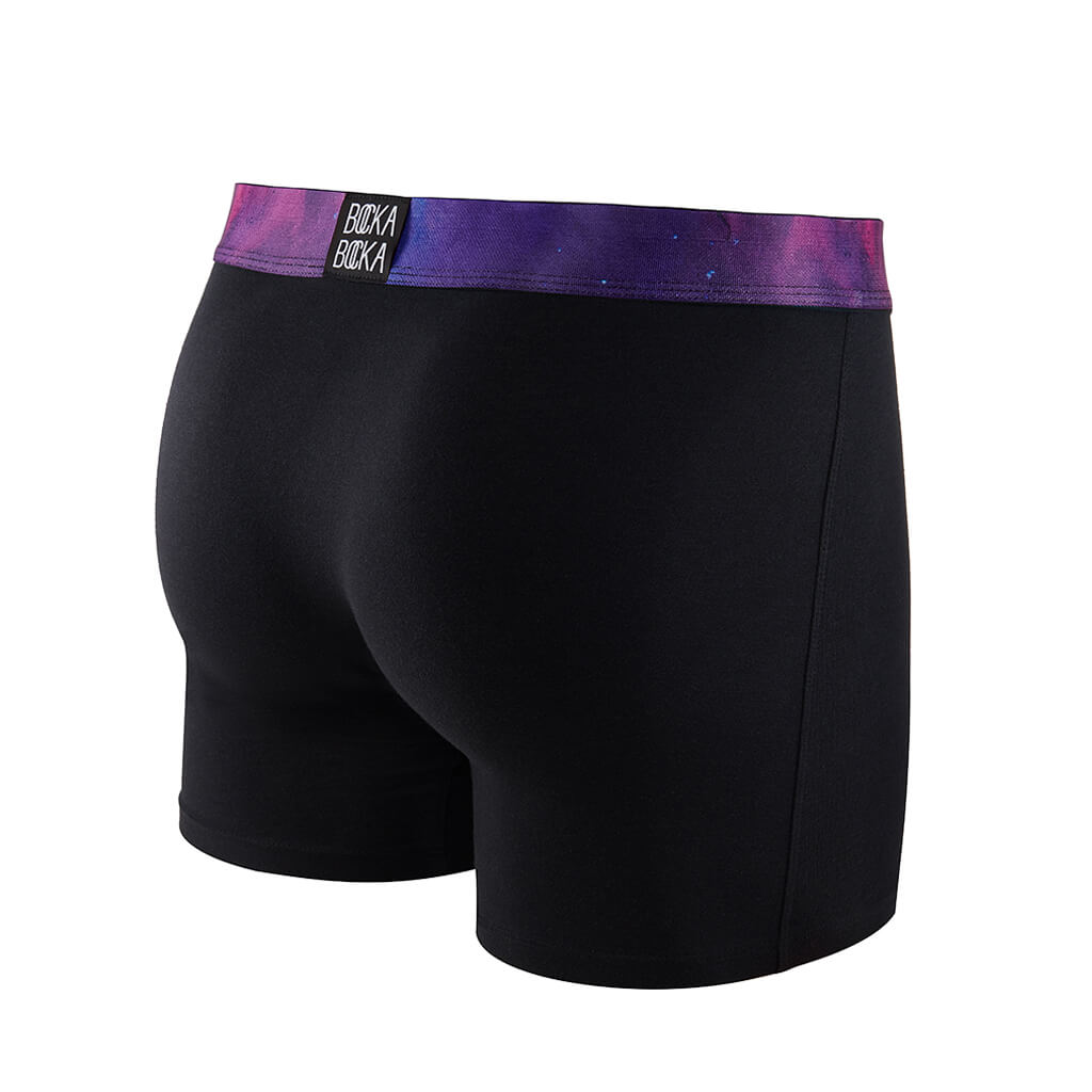 Multipack Mens Designer Underwear Boxer Briefs Purple Red