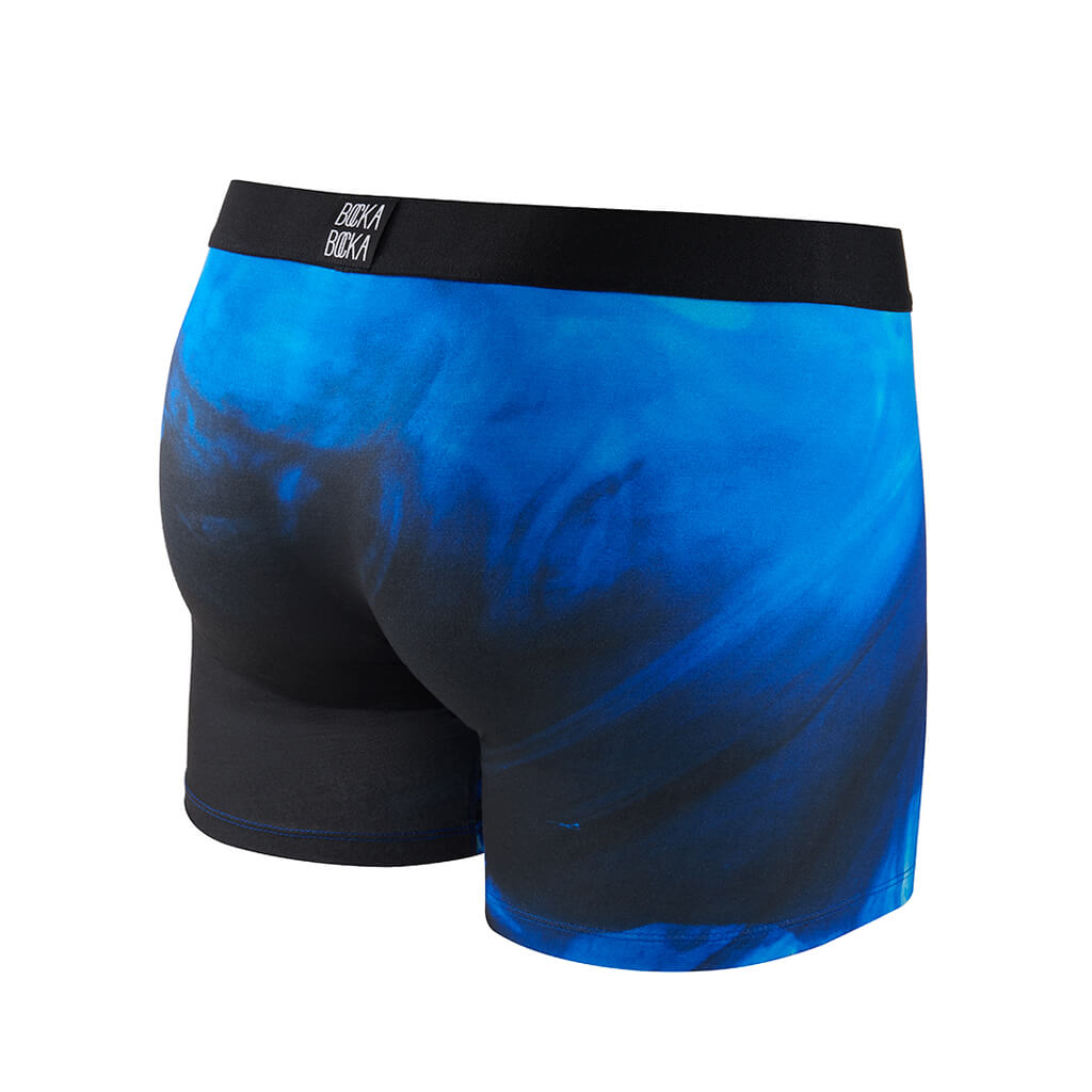 The Bocka Bocka Onde Supernova mens designer boxer briefs - Mannequin photo – Back