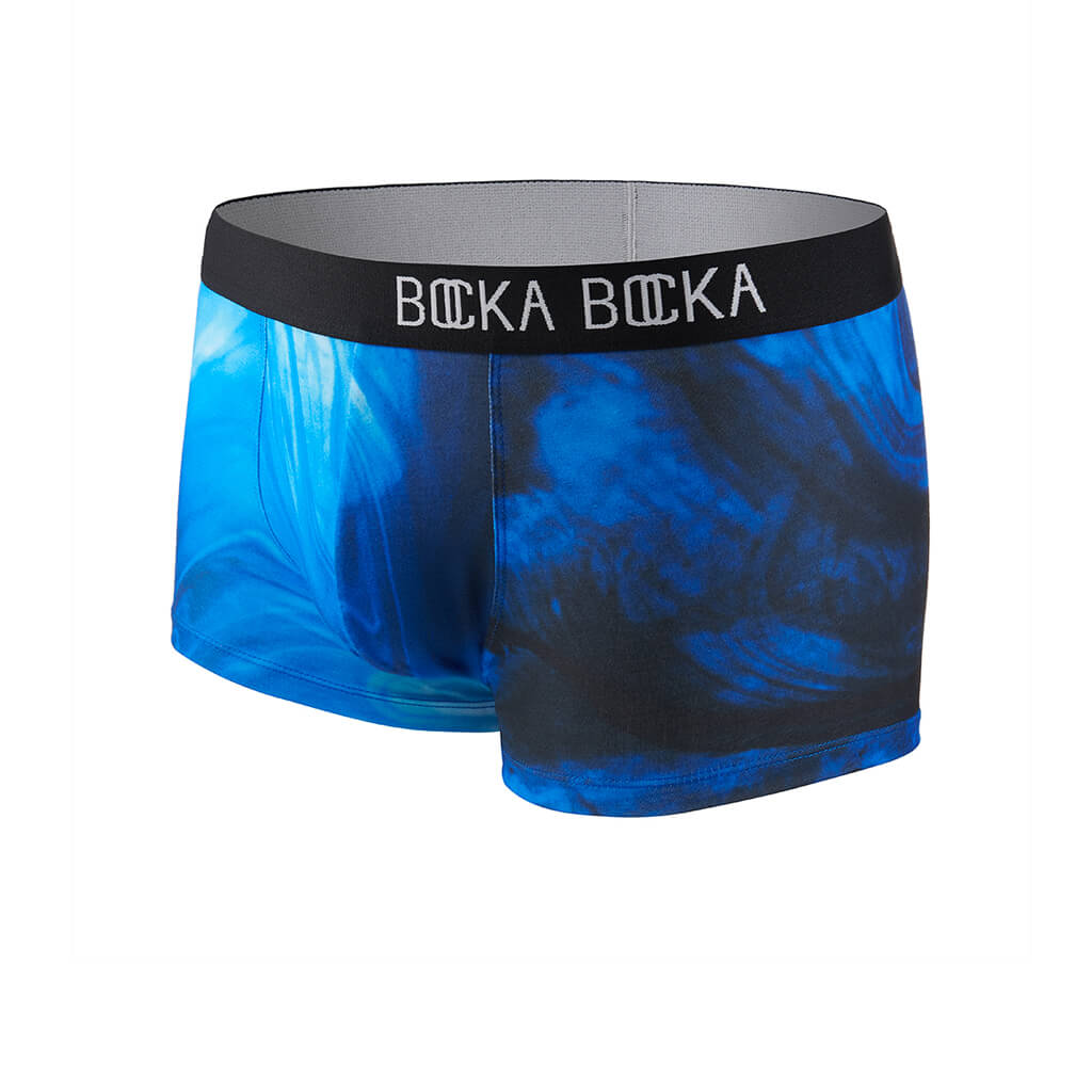 The Bocka Bocka Onde Supernova mens designer trunks - Mannequin photo – Front