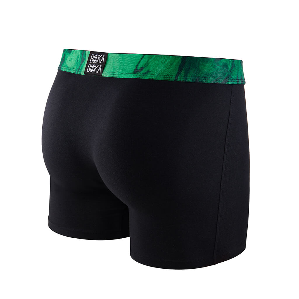 The Bocka Bocka Primavera Midnight mens designer boxer briefs - Mannequin photo – Back