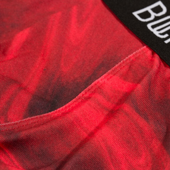 Close-up of our stunning Diavolo print