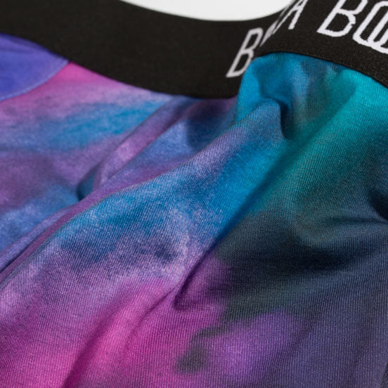 Close-up of our stunning Galassia print